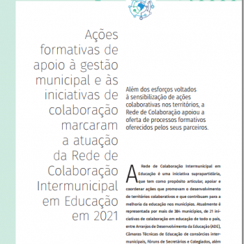 Nova edição da Revista ColaborAção destaca balanço de atividades da Rede em 2021